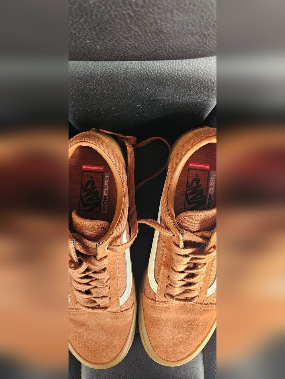 Vans Men's Tan Suede Old Skool Sneakers
